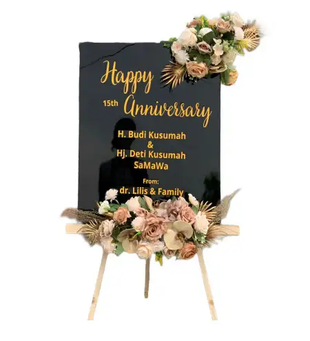 Papan Bunga Akrilik Sabiyan